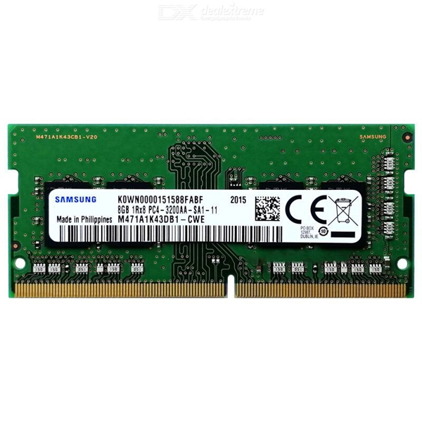 ოპერატიული მეხსიერება Samsung M471A1K43DB1 Memory 8GB DDR4 3200MHz SO-DIMM tray