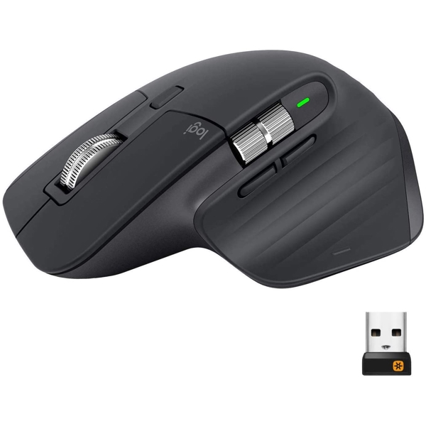 მაუსი Logitech L910-005694 MX Master 3 Advanced Wireless Mouse  Graphite