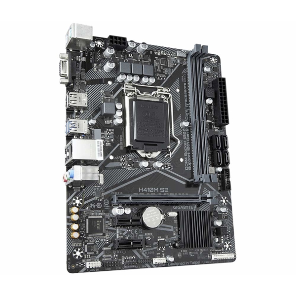 დედა დაფა Gigabyte H410M-S2 Motherboard s1200 H410 2xDDR4 VGA mATX