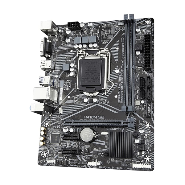 დედა დაფა Gigabyte H410M-S2 Motherboard s1200 H410 2xDDR4 VGA mATX