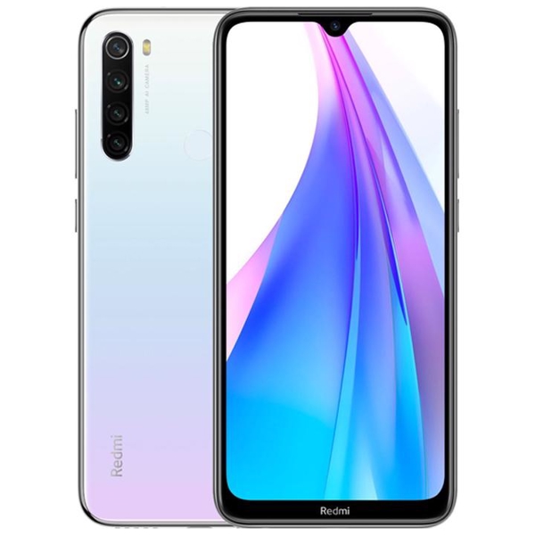 მობილური ტელეფონი Xiaomi Redmi Note 8 (2021) Global Version 4GB, 64GB Dual Sim LTE White