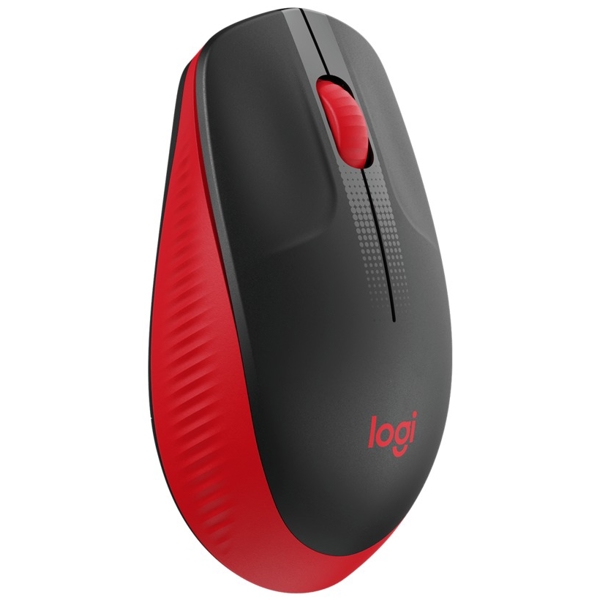 Logitech L910-005908 M190 Full-size wireless mouse Red