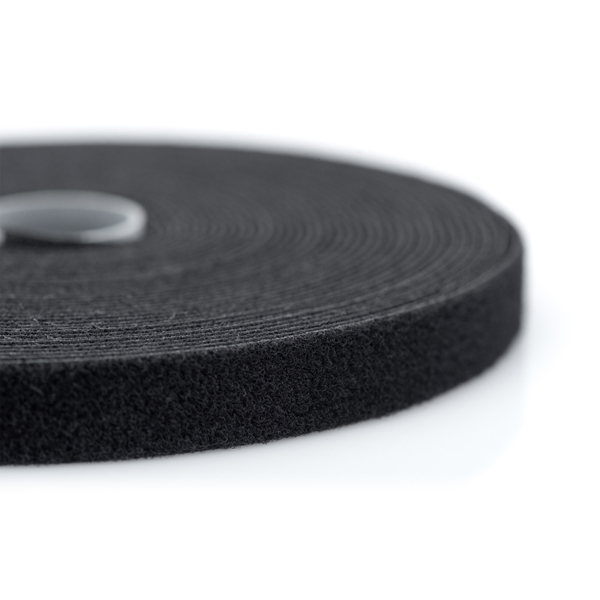 კაბელის შემკვრელი ფხრიწზე DIGITUS AK-770905-100-S Hook-and-loop fastener tape, 10m Black