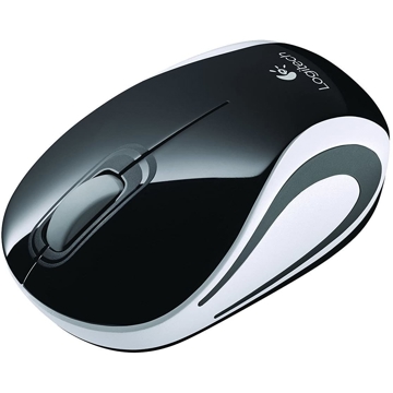 მაუსი Logitech L910-002731 Wireless Mini Mouse M187 Black