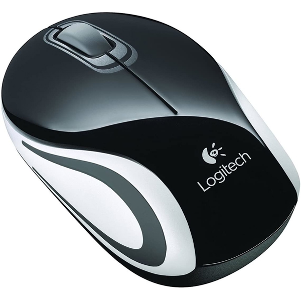 მაუსი Logitech L910-002731 Wireless Mini Mouse M187 Black