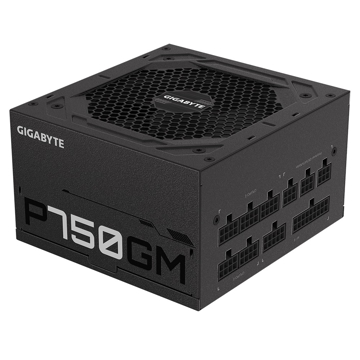 კვების ბლოკი GIGABYTE GP-P750GM (750W) 80+GOLD, aPFC, 12см,20+4, 2*4+4, 8*SATA, 4*PCIe 4, modular