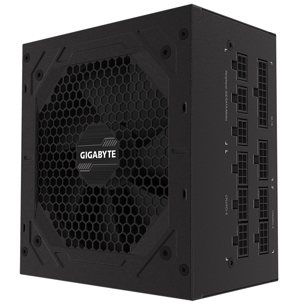  GIGABYTE GP-P750GM (750W) 80+GOLD, aPFC, 12см,20+4, 2*4+4, 8*SATA, 4*PCIe 4, modular