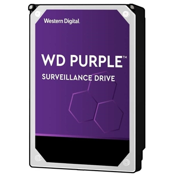 მყარი დისკი Western Digital WD40PURZ Hard Drive 3.5" SATA 3.0 4TB 5400 64MB Purple Surveillance