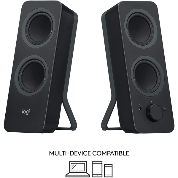 Logitech L980-001295 Z207 Bluetooth Computer Speakers  Black