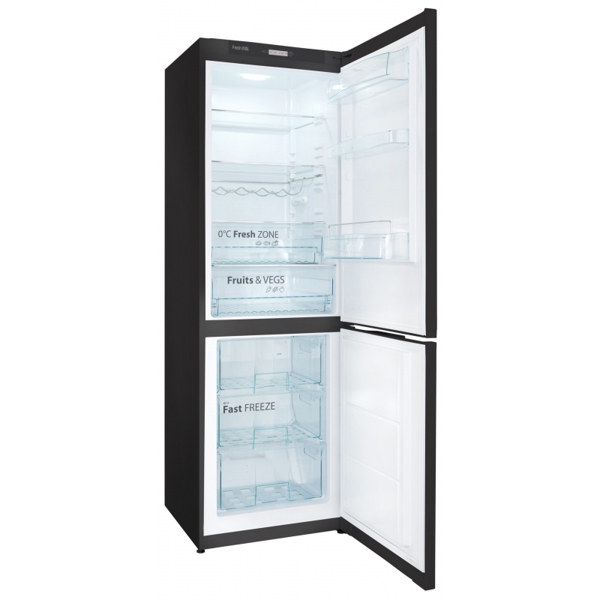 მაცივარი SNAIGE RF56NG-P5JJNF 200 L, Freez vol. 90 L, A+, Black