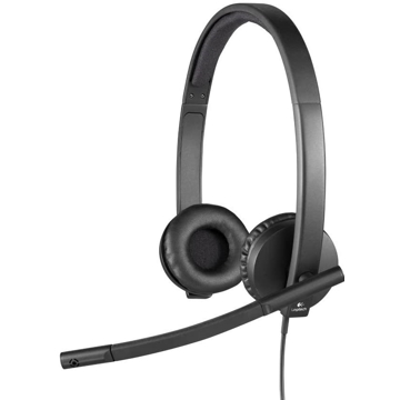 ყურსასმენი Logitech L981-000571  USB Headset H570e Black