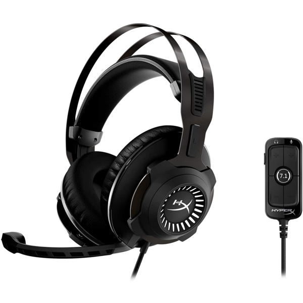 ყურსასმენი HyperX HHSR1-AH-GM/G Gaming Headset Cloud Revolver 3.5mm/USB Black