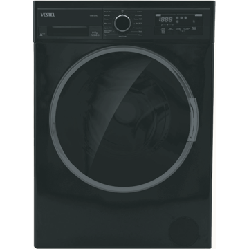 სარეცხი მანქანა Vestel W9B12TBL 9kg, 1200 Rpm,  A+++, Black