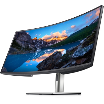 მონიტორი Dell 210-AXQL_GE Ultrasharp U3421WE 34.1" Curved monitor WQHD IPS, 300 cd/m², DP 1.4, HDMI, USB Type-C, 1 x RJ45 Silver