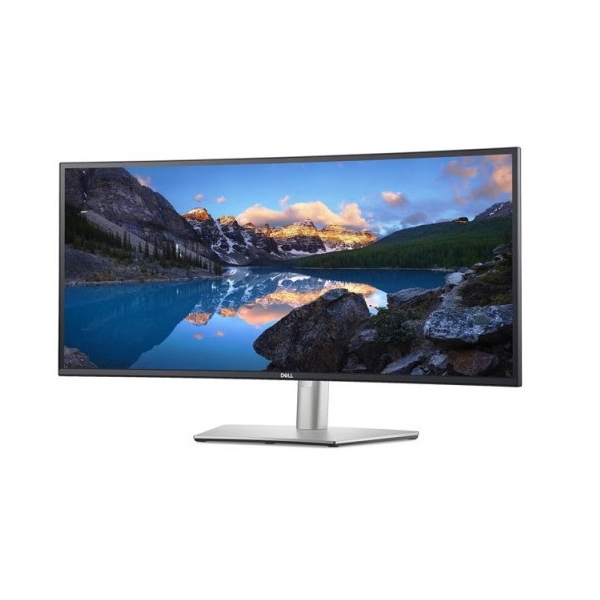 მონიტორი Dell 210-AXQL_GE Ultrasharp U3421WE 34.1" Curved monitor WQHD IPS, 300 cd/m², DP 1.4, HDMI, USB Type-C, 1 x RJ45 Silver