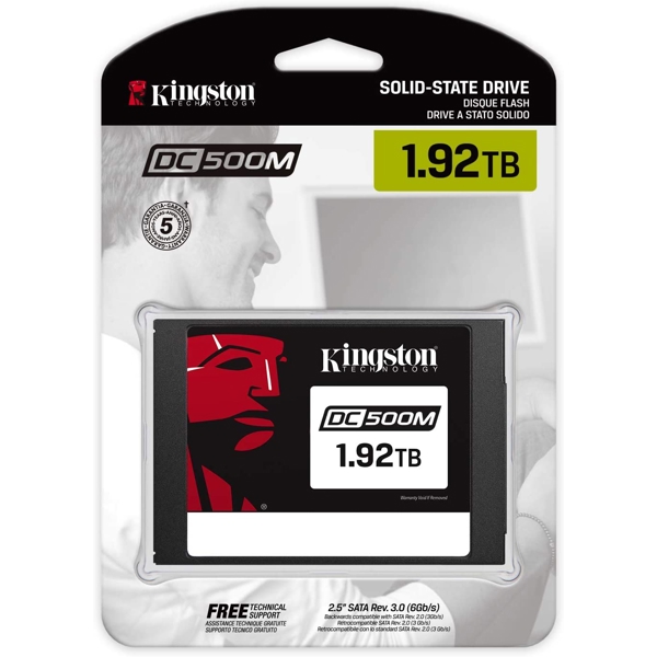 მყარი დისკი Kingston SEDC500M/1920G 1920GB SSD 2.5" DC500M SATA 3D TLC