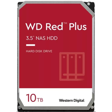 მყარი დისკი Western Digital WD101EFBX Hard Drive HDD 3.5" SATA 3.0 10TB 7200 256MB Red Plus NAS