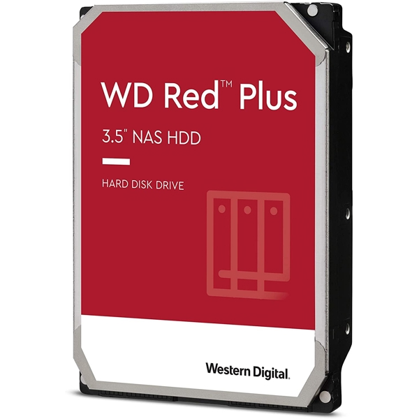 მყარი დისკი Western Digital WD101EFBX Hard Drive HDD 3.5" SATA 3.0 10TB 7200 256MB Red Plus NAS