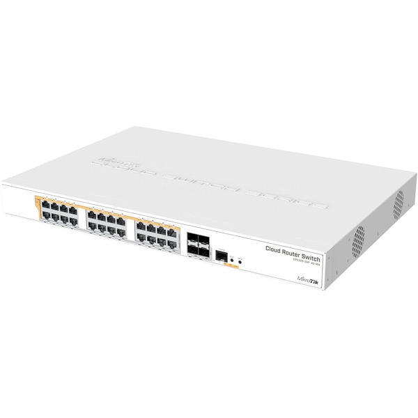 სვიჩი MikroTik CRS328 24P-4S RM Review 24-port PoE and 4x 10GbE Switch