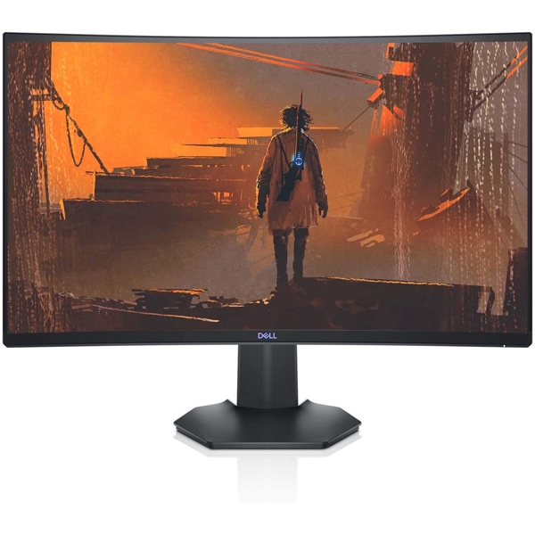 მონიტორი Dell S2721HGF 27", Curved Gaming LED monitor, FHD, VA, DP, HDMI, Black