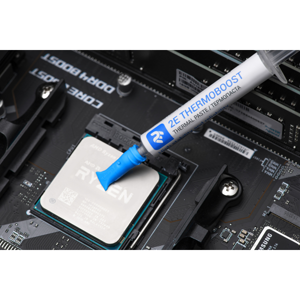 თერმო პასტა 2E 2E-TB8-2 Thermal Paste THERMOBOOST PROFI TB8-2, (8.3 W/m-K), 2 g, grey