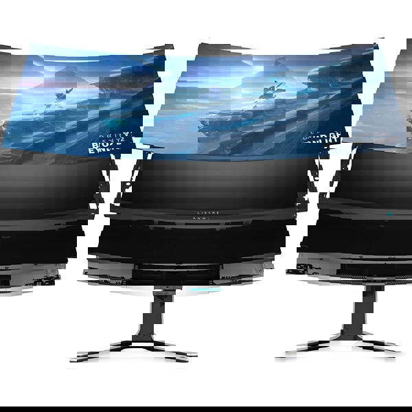 მონიტორი Dell 210-AXQM_GE Alienware Monitor AW3821DW 38" WQHD+ 3840 x 1600, 144 Hz, IPS, 450 cd/m² , HDMI, DP, USB, Silver