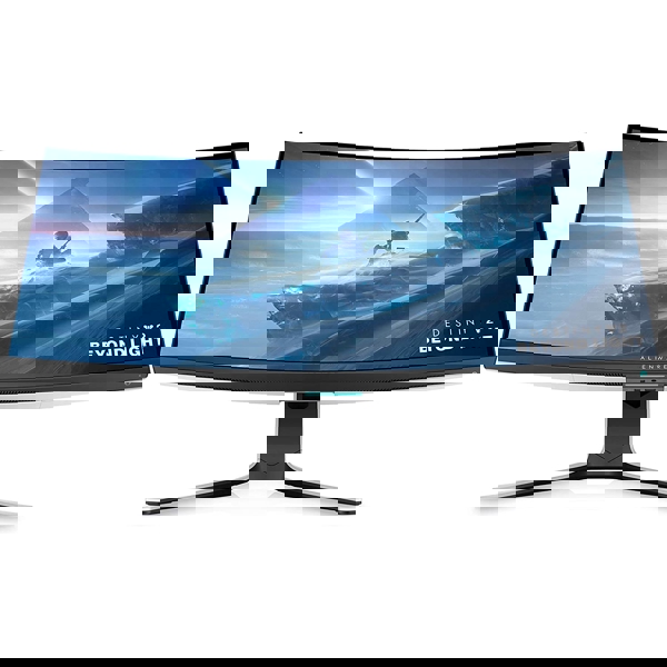 მონიტორი Dell 210-AXQM_GE Alienware Monitor AW3821DW 38" WQHD+ 3840 x 1600, 144 Hz, IPS, 450 cd/m² , HDMI, DP, USB, Silver