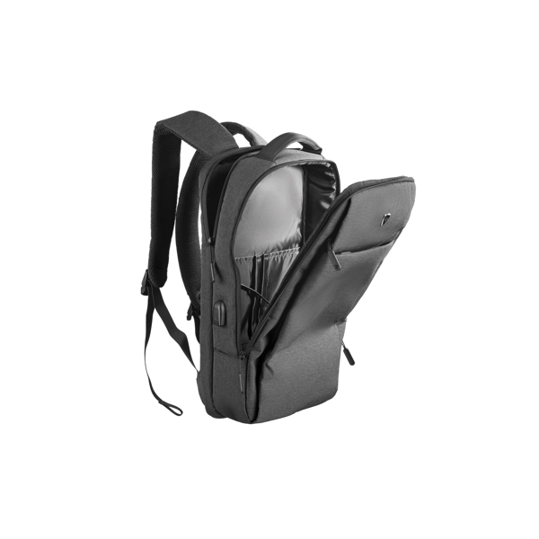 ნოუთბუქის ჩანთა 2E BPN9266BK Backpack, Melange 16" Black