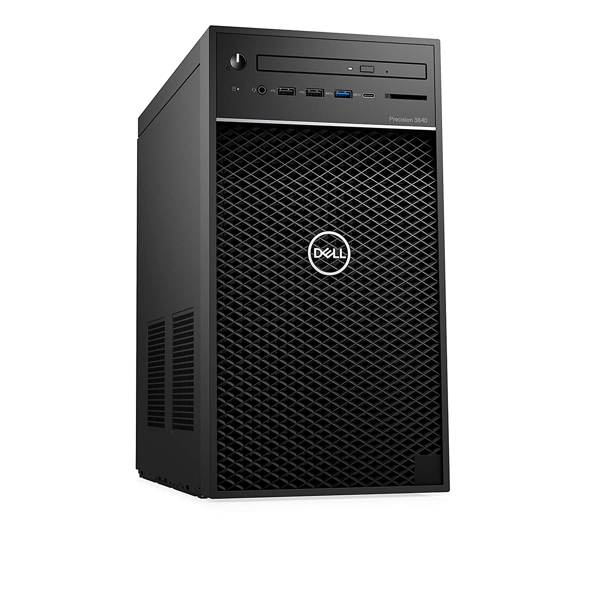 პერსონალური კომპიუტერი Dell  210-AWEJ_08806_GE Precision 3640 Tower/Intel i9-10900K 10C/20T, 3.7GHz, 16GB, 1TB+256GB SSD Black