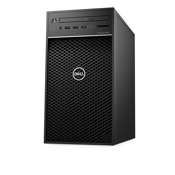 პერსონალური კომპიუტერი Dell  210-AWEJ_08806_GE Precision 3640 Tower/Intel i9-10900K 10C/20T, 3.7GHz, 16GB, 1TB+256GB SSD Black