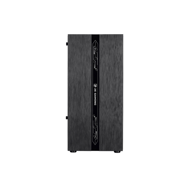 ქეისი 2E G2107 Gaming Case RUNA MidT, 2xUSB2.0, 1xUSB3.0, 1x120mm ARGB+ ARGB strip, TG (side panel), without PSU Black