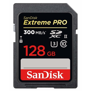 მეხსიერების ბარათი SanDisk SDSDXXY-128G-GN4IN 128GB SDXC C10 UHS-I U3 R170/W90MB/s Extreme Pro