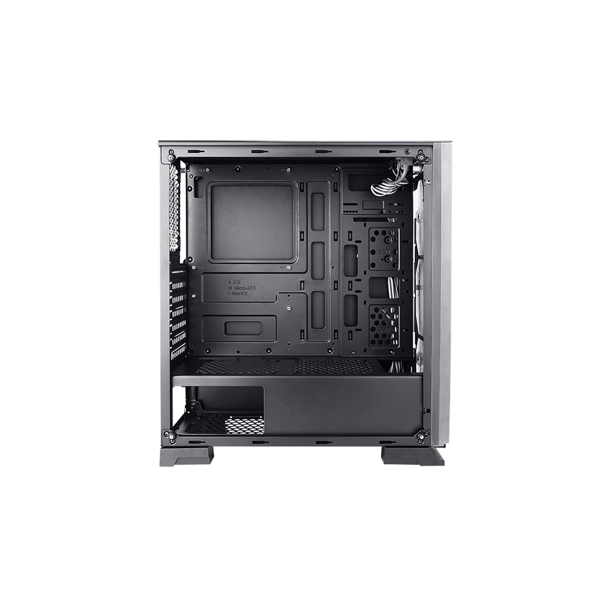 ქეისი 2E GJP12 Gaming Case CONDOR MidT, 2xUSB2.0, 1xUSB3.0, 3x120mm ARGB,TG (side panel), without PSU Black