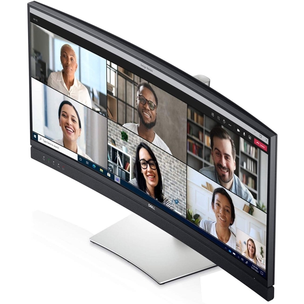 მონიტორი Dell 210-AYLW_GE 34 Curved Video Conferencing Monitor C3422WE LED, WQHD  60Hz, 300 cd/m², Black