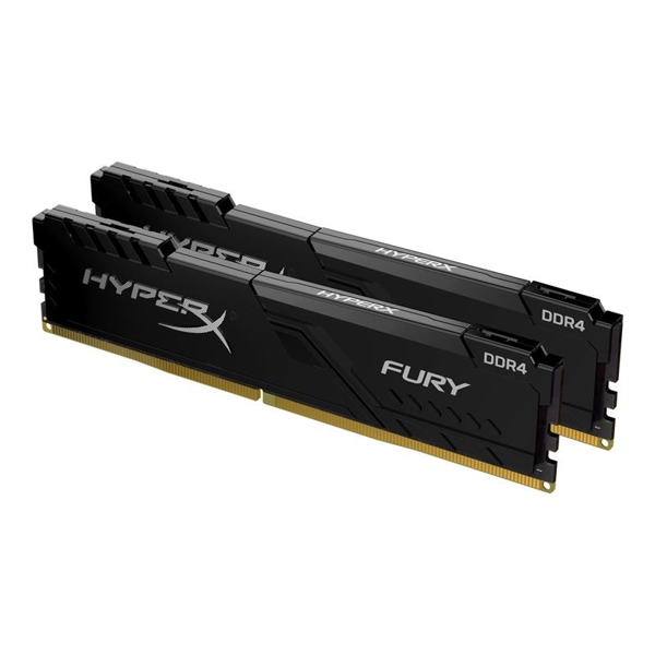 ოპერატიული მეხსიერება Kingston HX426C16FB4K2/32 Memory DDR4 2666 32GB KIT (16GBx2) HyperX Fury Black