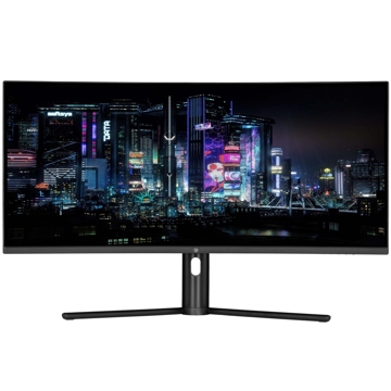 მონიტორი 2E G3420B 34" LCD VA, Curved Gaming 144Hz, Display Port HDMI Black