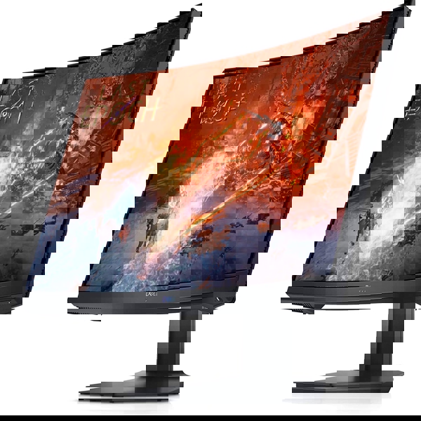 მონიტორი Dell 210-AYTM_GE Curved Gaming Monitor S2422HG 23.6’’ LED, FHD, 165 Hz, VA , 350 cd/m², HDMI, DP, Black 