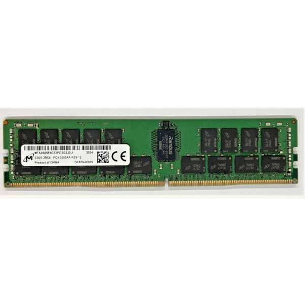 ოპერატიული მეხსიერება Dell AB257620_GE NPOS  Memory Upgrade - 32GB - 2Rx4 DDR4 RDIMM 3200MHz