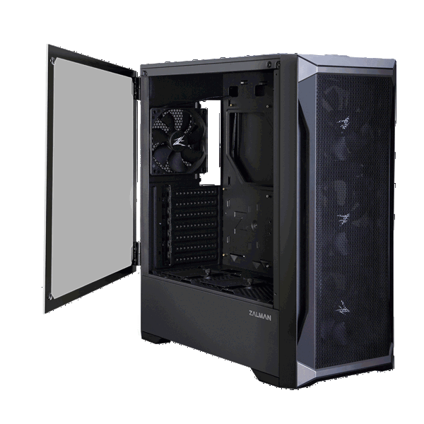 ქეისი Zalman Z8 Computer Case, MidT, 1xUSB2.0, 2xUSB3.0, 4x120RGB, TG (side panel), without PSU Black