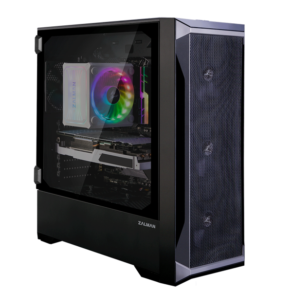 ქეისი Zalman Z8 Computer Case, MidT, 1xUSB2.0, 2xUSB3.0, 4x120RGB, TG (side panel), without PSU Black