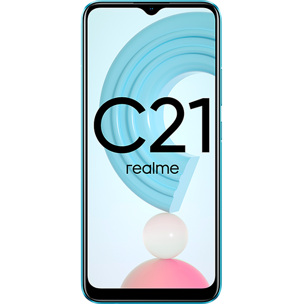 მობილური ტელეფონი Realme C21 (RMX3201) 4GB, 64GB Dual Sim LTE Blue