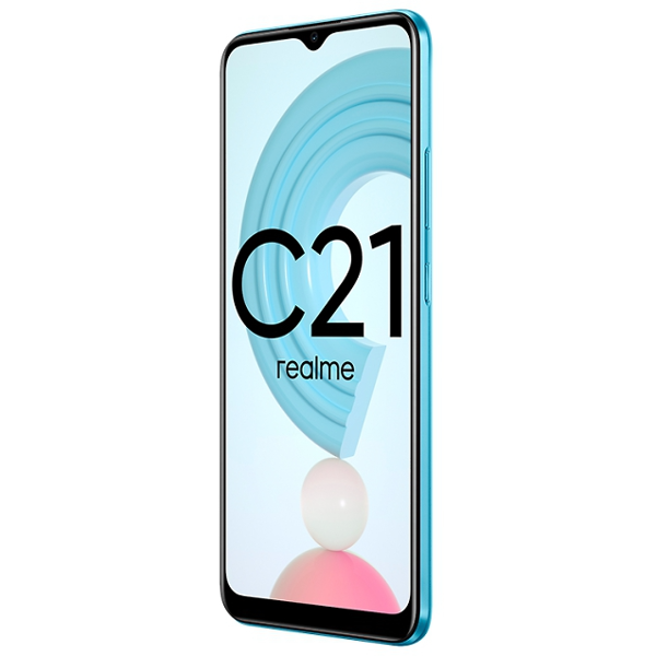 მობილური ტელეფონი Realme C21 (RMX3201) 4GB, 64GB Dual Sim LTE Blue