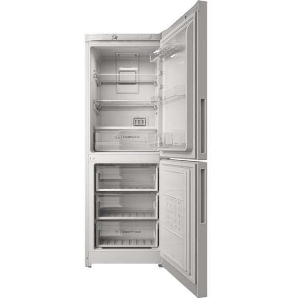 მაცვარი Indesit ITI 4161 W UA, 257L, A+, 43Db, No Frost, White