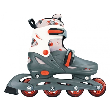 Nijdam Inline Junior 3-IN-1 52QM 30/33 Gray / Red / White