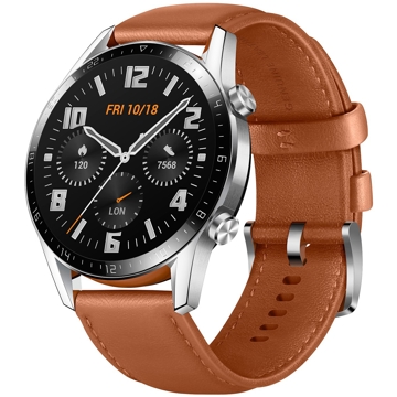 სმარტ საათი Huawei Watch GT 2 Classic 46mm 4GB Pebble Brown