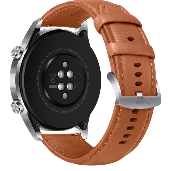 სმარტ საათი Huawei Watch GT 2 Classic 46mm 4GB Pebble Brown