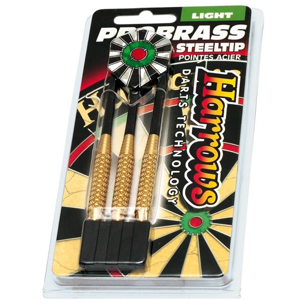 Harrows Pro Brass, 3Pcs, Gold/Black