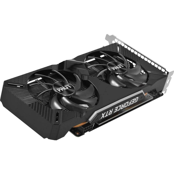 ვიდეო დაფა Palit NE62060018J9-1160A-1 RTX2060 DUAL 6GB, GDDR6 192bit DVI HDMI DP