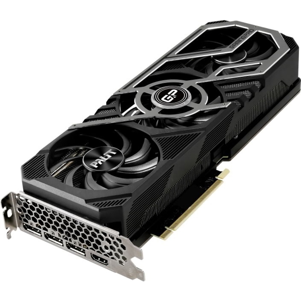 ვიდეო დაფა Palit NED3080S19IA-132AA, RTX3080 GAMINGPRO OC 10GB, GDDR6X 320bit 3-DP HDMI