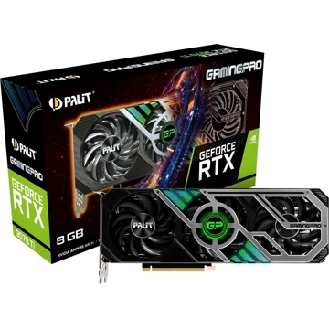 ვიდეო დაფა Palit NED307T019P2-1046A RTX3070Ti GAMINGPRO 8GB, GDDR6X 256bit 3-DP HDMI